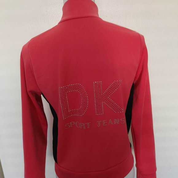 2pcs set pink with 2 side pockets shirt long sleeve with pant size s - Picture 2 of 8